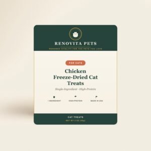 chicken freeze dried cat treats — Renovita Pets