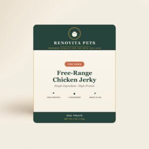free range chicken jerky — Renovita Pets