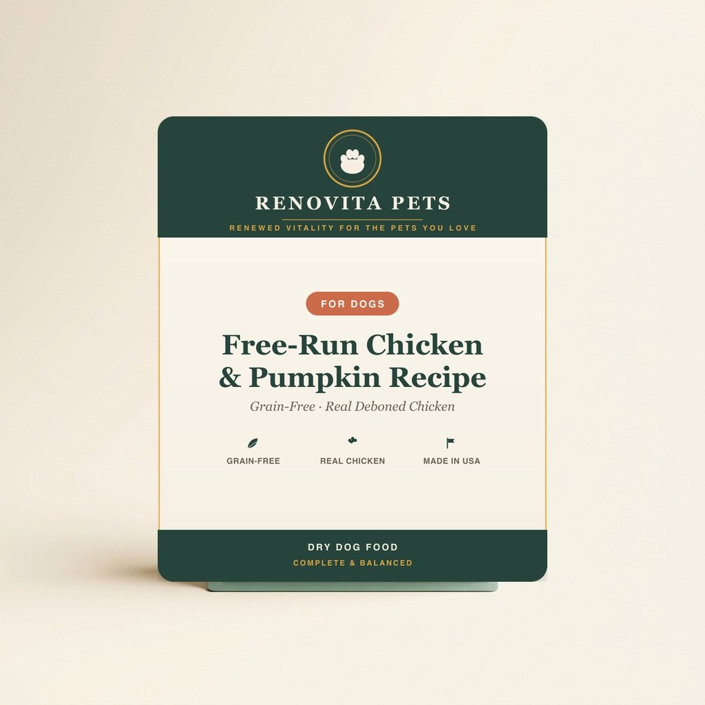 free run chicken pumpkin recipe — Renovita Pets