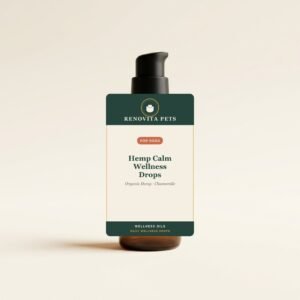 hemp calm wellness drops — Renovita Pets
