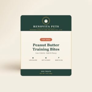 peanut butter training bites — Renovita Pets