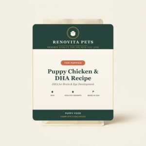 puppy chicken dha recipe — Renovita Pets
